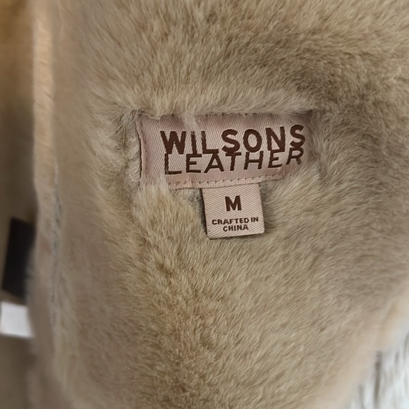 Penny Lane Bohemian Style Wilson’s Leather Suede Coat Size Medium - Picture 5 of 7